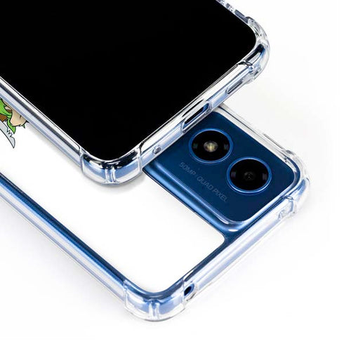 Looney Tunes Road Runner Wile E Coyote Food Moto G 5G (2024) Clear Case